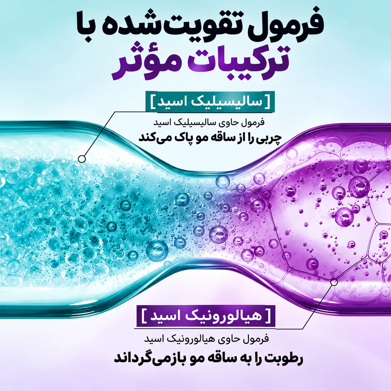 شامپو تقویت کننده و آبرسان مو لورآل مدل Hydra